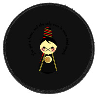 Music Retro Jeanne Concept Gift Men Round Patch | Artistshot