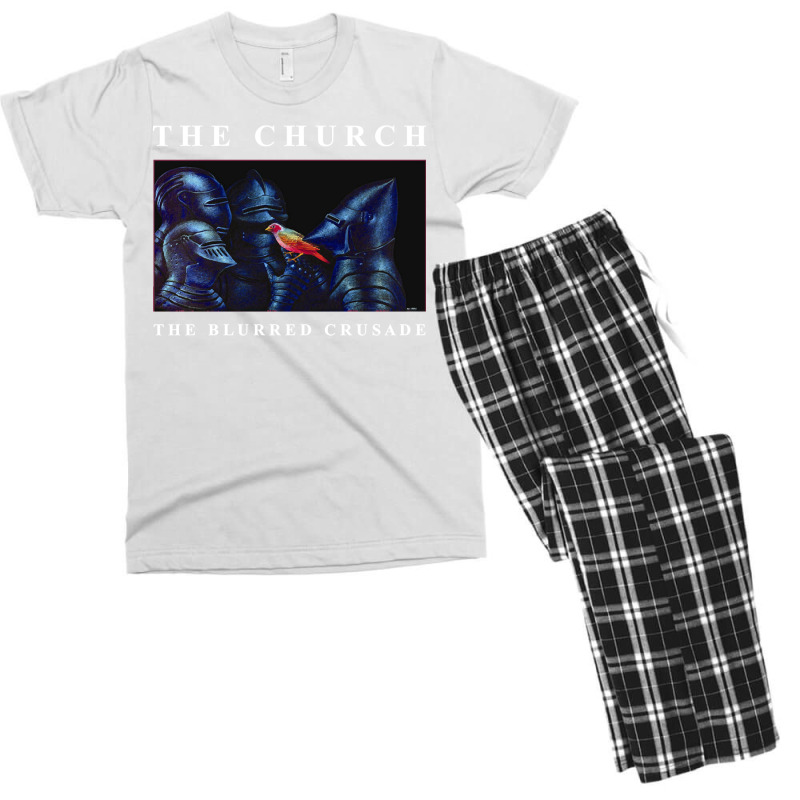 The Church The Blurred Crusade Men's T-shirt Pajama Set | Artistshot