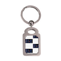 The Church The Blurred Crusade Silver Rectangle Keychain | Artistshot