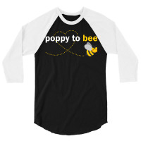 Poppy To Bee 3/4 Sleeve Shirt | Artistshot