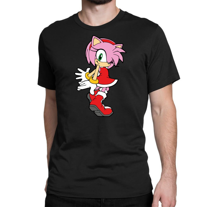 Amy Rose Sadow The Hedgehog Classic T-shirt by kabasubrata | Artistshot