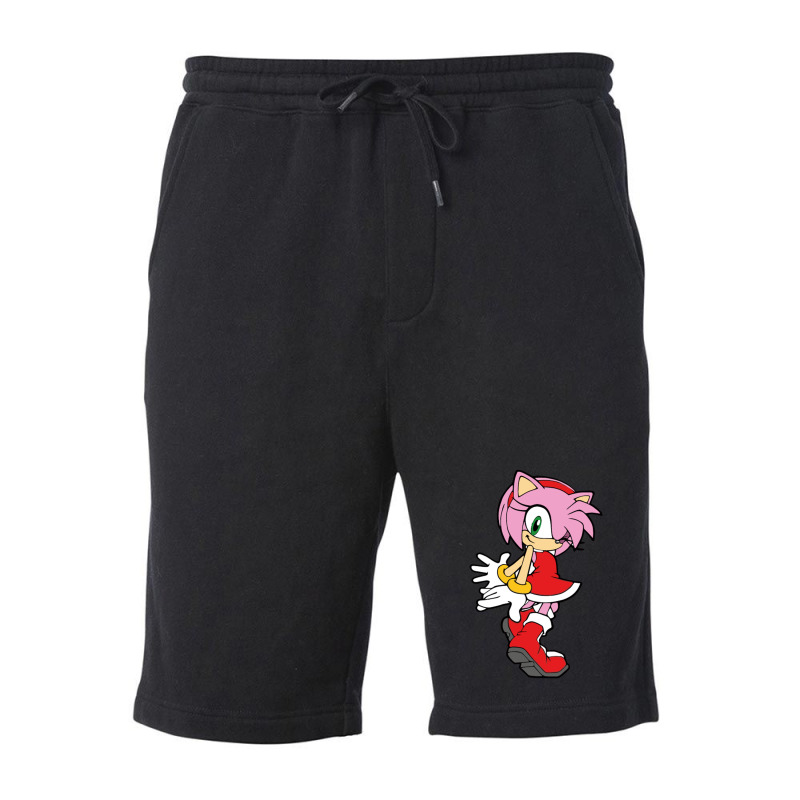 Amy Rose Sadow The Hedgehog Fleece Short by kabasubrata | Artistshot