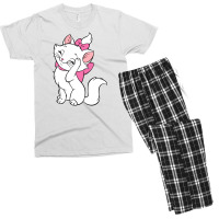 Marie Cat Men's T-shirt Pajama Set | Artistshot