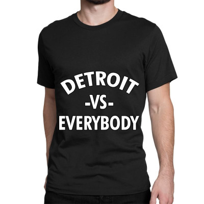 Detroit VS Everybody Art Print by TheTeeMachine