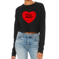 Love Bogota, Hashtag Heart, Love Bogota 2 Cropped Sweater | Artistshot