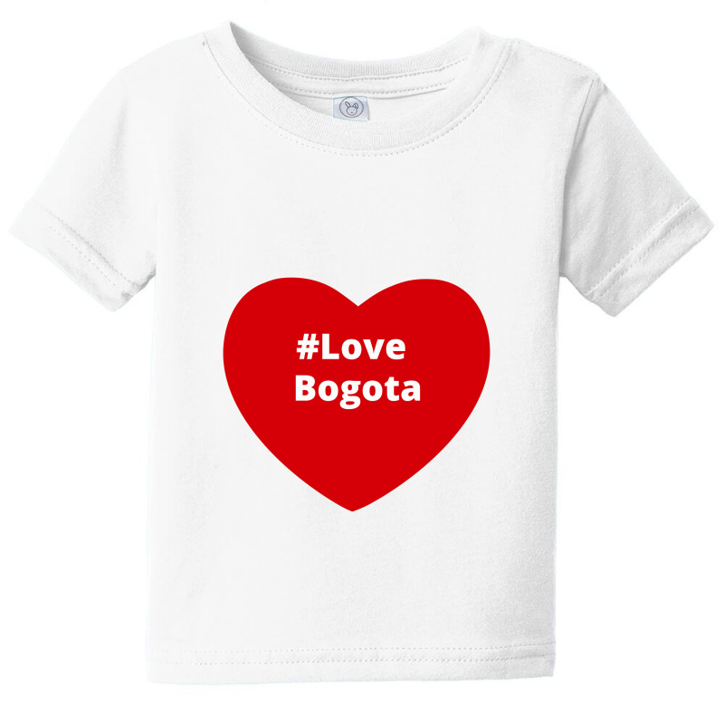 Love Bogota, Hashtag Heart, Love Bogota Baby Tee by chillinxs | Artistshot