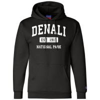 Denali Vintage National Park Sports Design Long Sleeve T Shirt Champion Hoodie | Artistshot