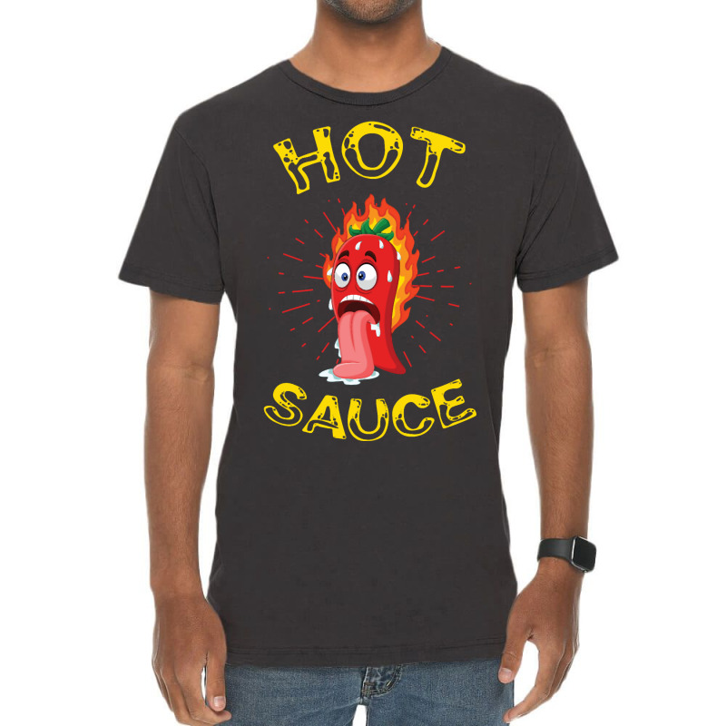 Cool Hot Sauce For Sauce Lovers Vintage T-shirt | Artistshot