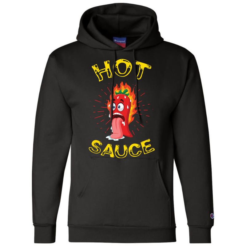 Cool Hot Sauce For Sauce Lovers Champion Hoodie | Artistshot