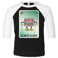 El Ghetto Blaster Mexican Slang Lottery Bingo Cards T Shirt Toddler 3/4 Sleeve Tee | Artistshot