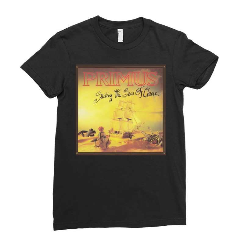 Sailing The Seas Of Cheese Ladies Fitted T-Shirt by cm-arts | Artistshot