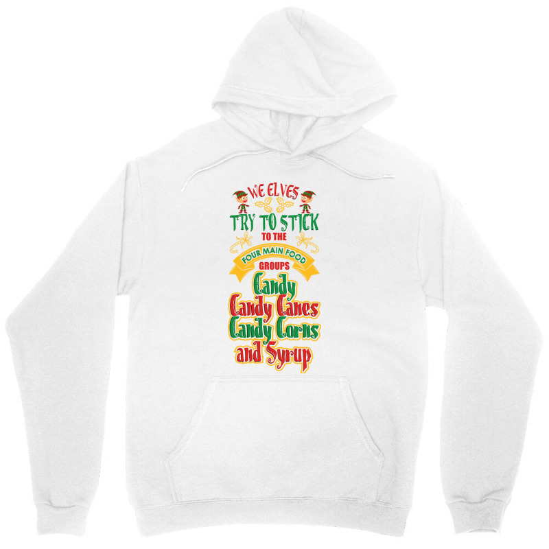 Elves Stick Four Main Groups Candy Canes Corns Syrup T Shirt Unisex Hoodie by cm-arts | Artistshot