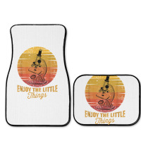 Enjoy The Little Things Microscope Microbiology Science T Shirt Full Set Car Mats | Artistshot