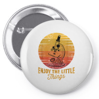 Enjoy The Little Things Microscope Microbiology Science T Shirt Pin-back Button | Artistshot