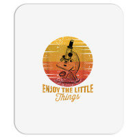 Enjoy The Little Things Microscope Microbiology Science T Shirt Mousepad | Artistshot