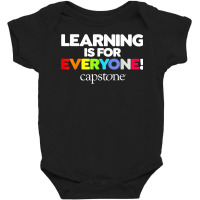 Learning Is For Everyone Capstone T Shirt Baby Bodysuit | Artistshot