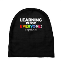 Learning Is For Everyone Capstone T Shirt Baby Beanies | Artistshot