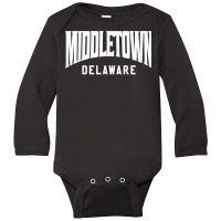 Middletown Delaware T Shirt Long Sleeve Baby Bodysuit | Artistshot