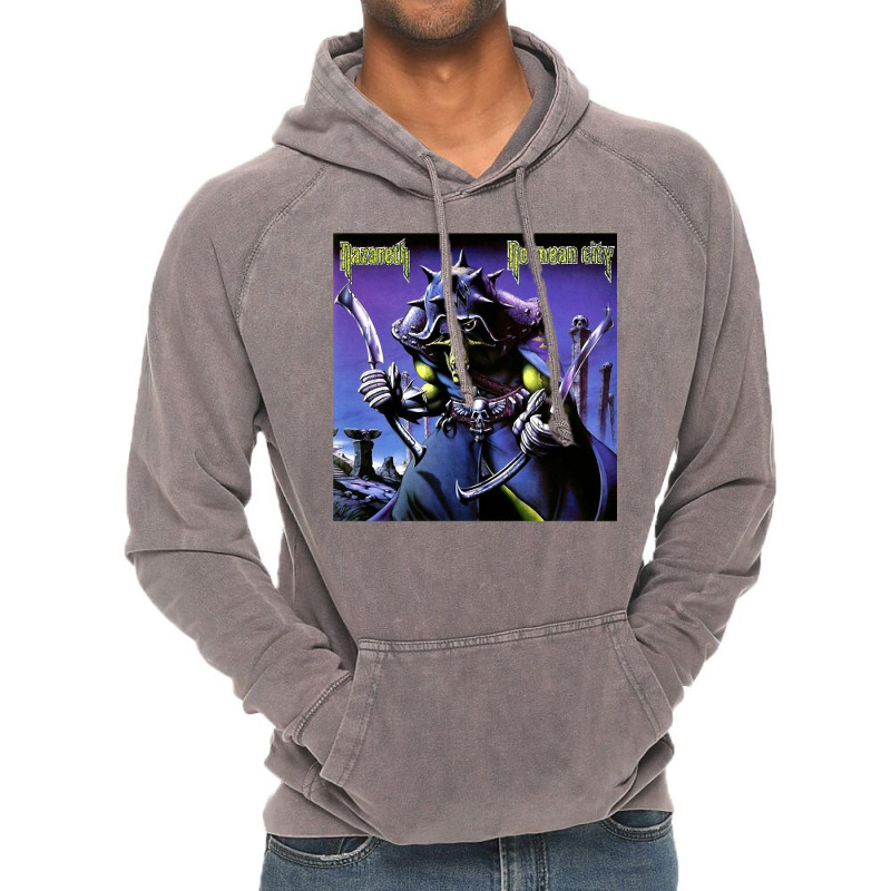 Nazareth No Mean City Active Vintage Hoodie by cm-arts | Artistshot