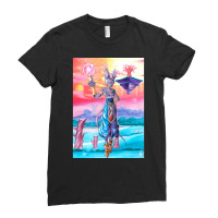 Beerus Sama Ladies Fitted T-shirt | Artistshot