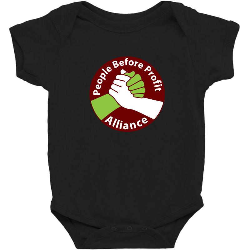 People Before Profit Baby Bodysuit by cm-arts | Artistshot