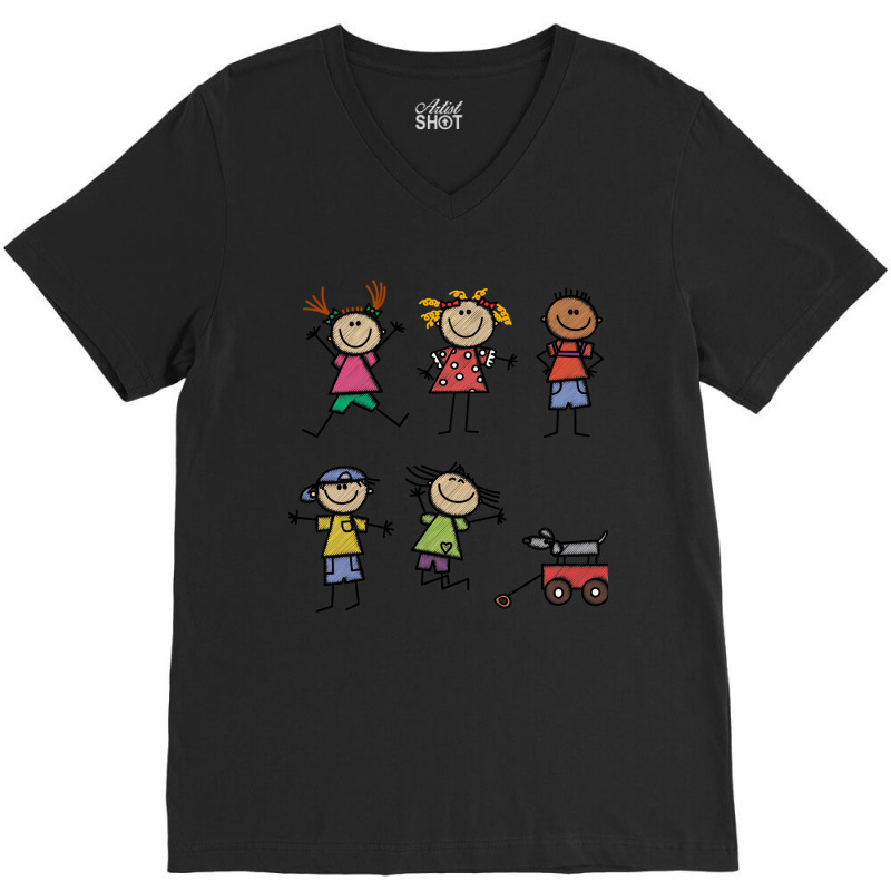 Birthday Mafalda Funny Gift V-neck Tee | Artistshot