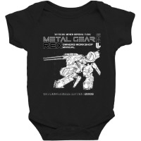 Metal Gear Rex Manual Baby Bodysuit | Artistshot