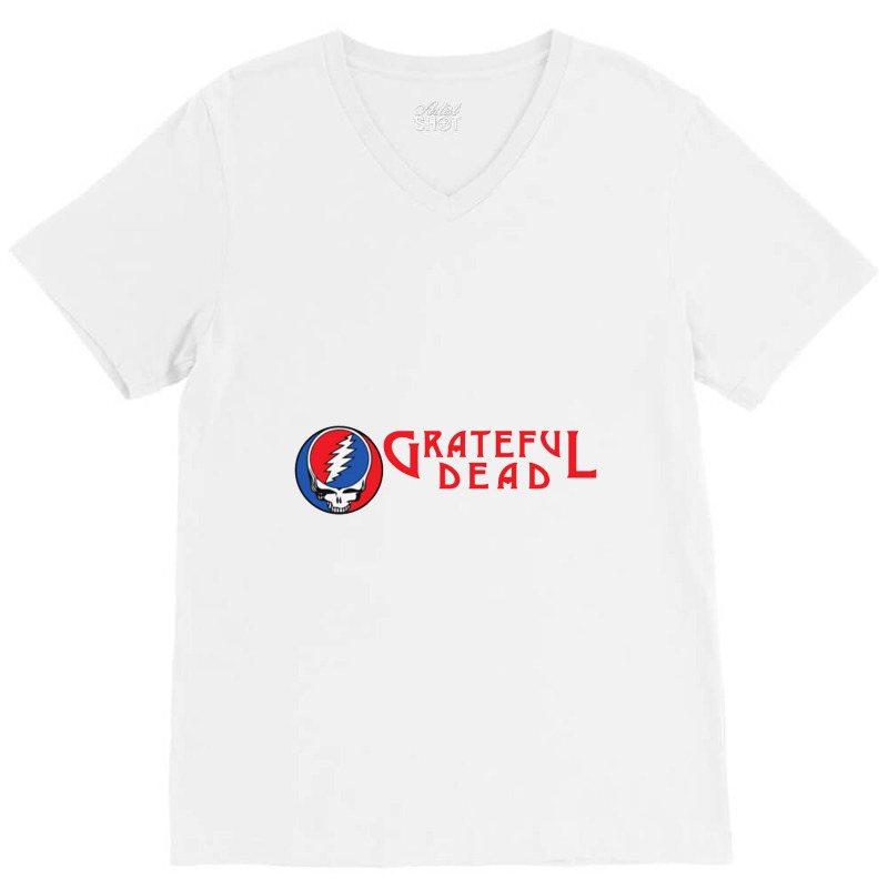 Grateful V-neck Tee | Artistshot