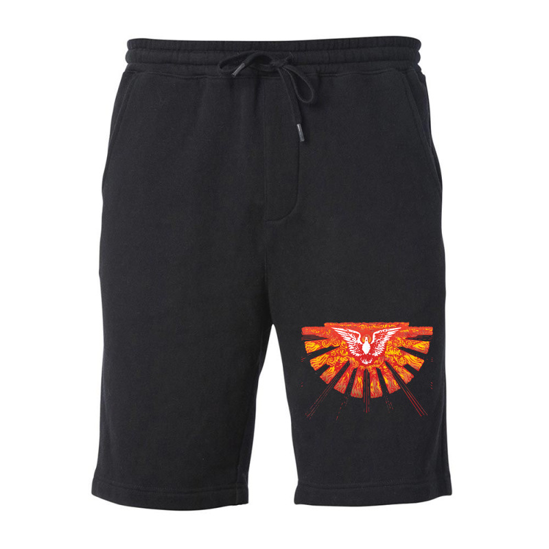 Filled With The Holy Spirit Pentecost Sunday Flame Fire T Shirt Fleece Short | Artistshot