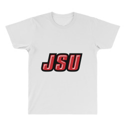 jacksonville state gamecocks wordmark All Over Men's T-shirt | Artistshot