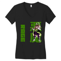 Broly  X Women's V-neck T-shirt | Artistshot