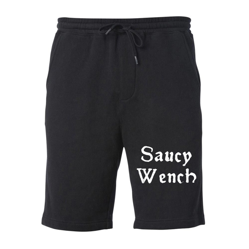 Saucy Wench Renaissance Fair Fayre Funny Renfest Festival T Shirt Fleece Short by cm-arts | Artistshot