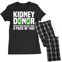 Cool Kidney Donor Art For Men Women Organ Donation Awareness T Shirt Women's Pajamas Set | Artistshot