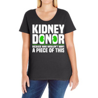 Cool Kidney Donor Art For Men Women Organ Donation Awareness T Shirt Ladies Curvy T-shirt | Artistshot