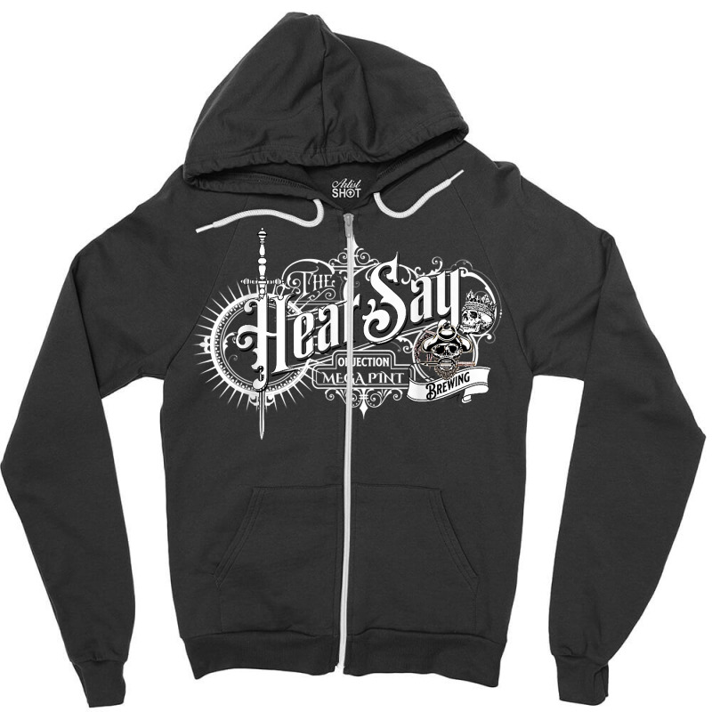 Hearsay Mega Pint Brewing Objection T Shirt Zipper Hoodie | Artistshot