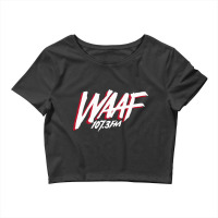 Waaf Fm Crop Top | Artistshot