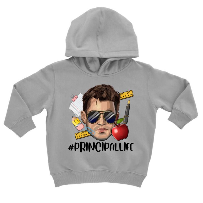 Male Principal Life Toddler Hoodie by HRA Design Shop | Artistshot