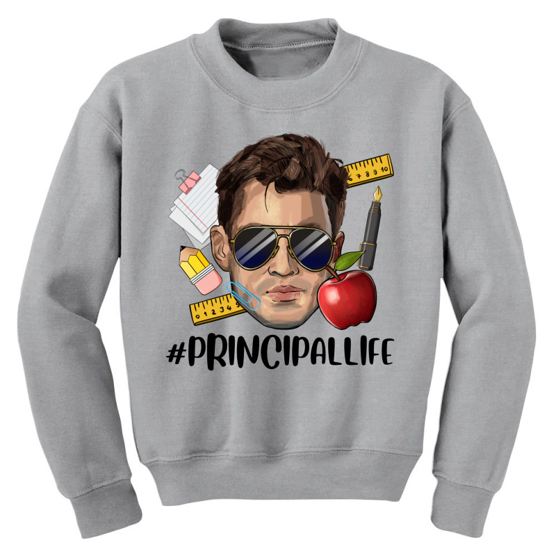 Male Principal Life Youth Sweatshirt by HRA Design Shop | Artistshot