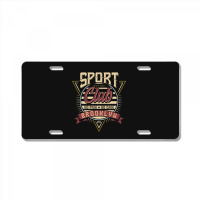 Sport Club No Pain No Gain License Plate | Artistshot