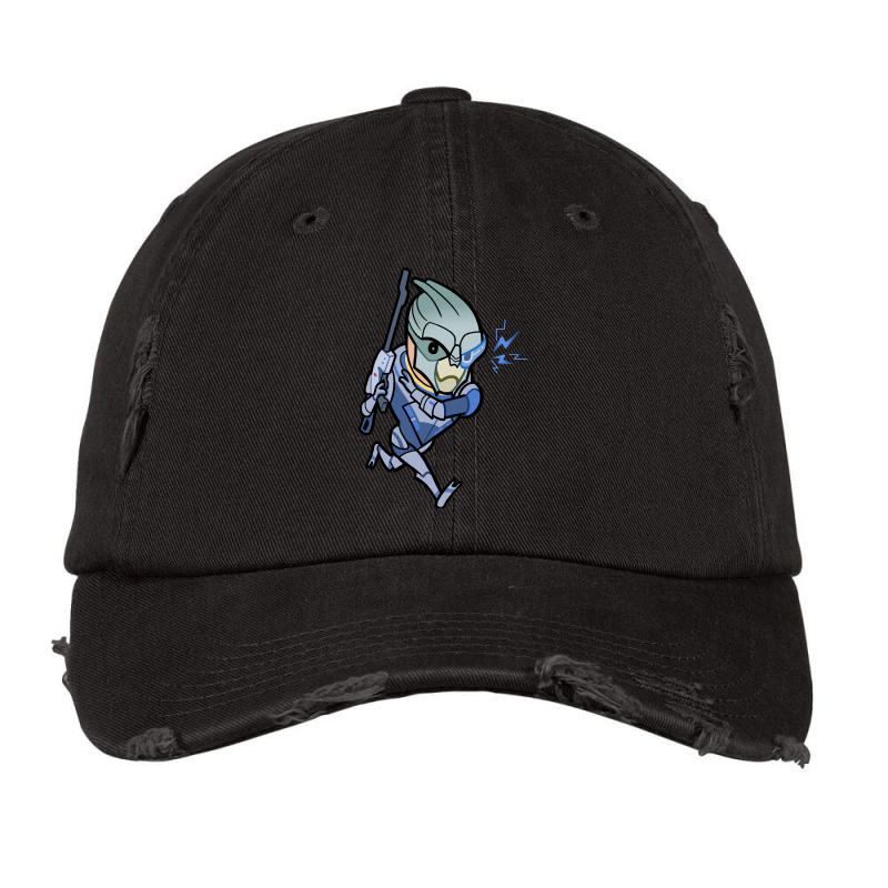 Garrus Vakarian Vintage Cap by PamelaAnnHarris | Artistshot