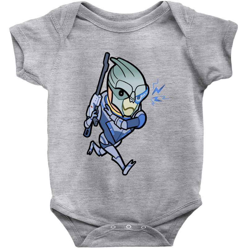 Garrus Vakarian Baby Bodysuit by PamelaAnnHarris | Artistshot