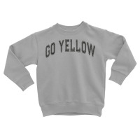 Go Yellow Team Summer Camp Competition Color Event War Game T Shirt Toddler Sweatshirt | Artistshot