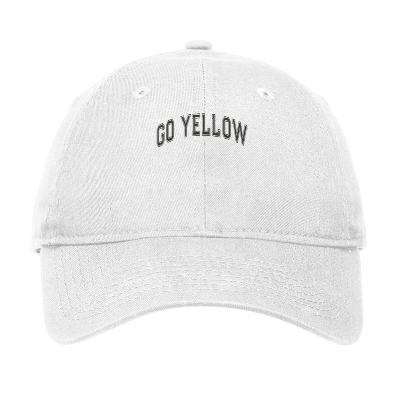 Go Yellow Team Summer Camp Competition Color Event War Game T Shirt Adjustable Cap by cm-arts | Artistshot