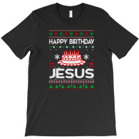 Happy Birthday Jesus T-shirt | Artistshot