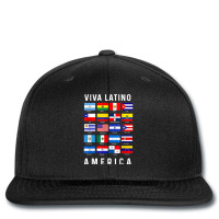 All Latin American Flags Countries Viva Latino America Tee T Shirt Printed Hat | Artistshot