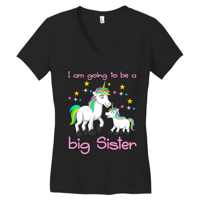 Kids I Am Going To Be A Big Sister Women's V-Neck T-Shirt by CUSER3772 | Artistshot