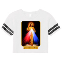 Divine Mercy Jesus I Trust In You Catholic T Shirt Scorecard Crop Tee | Artistshot