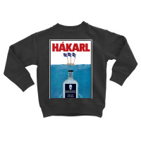 Hakarl Iceland Fermented Shark Brennivín Shot Viking Foodie T Shirt Toddler Sweatshirt | Artistshot