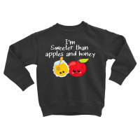 Rosh Hashanah Apples And Honey Shana Tova Jewish New Year T Shirt Toddler Sweatshirt | Artistshot