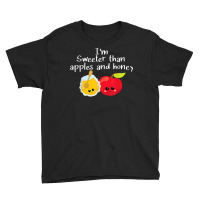 Rosh Hashanah Apples And Honey Shana Tova Jewish New Year T Shirt Youth Tee | Artistshot